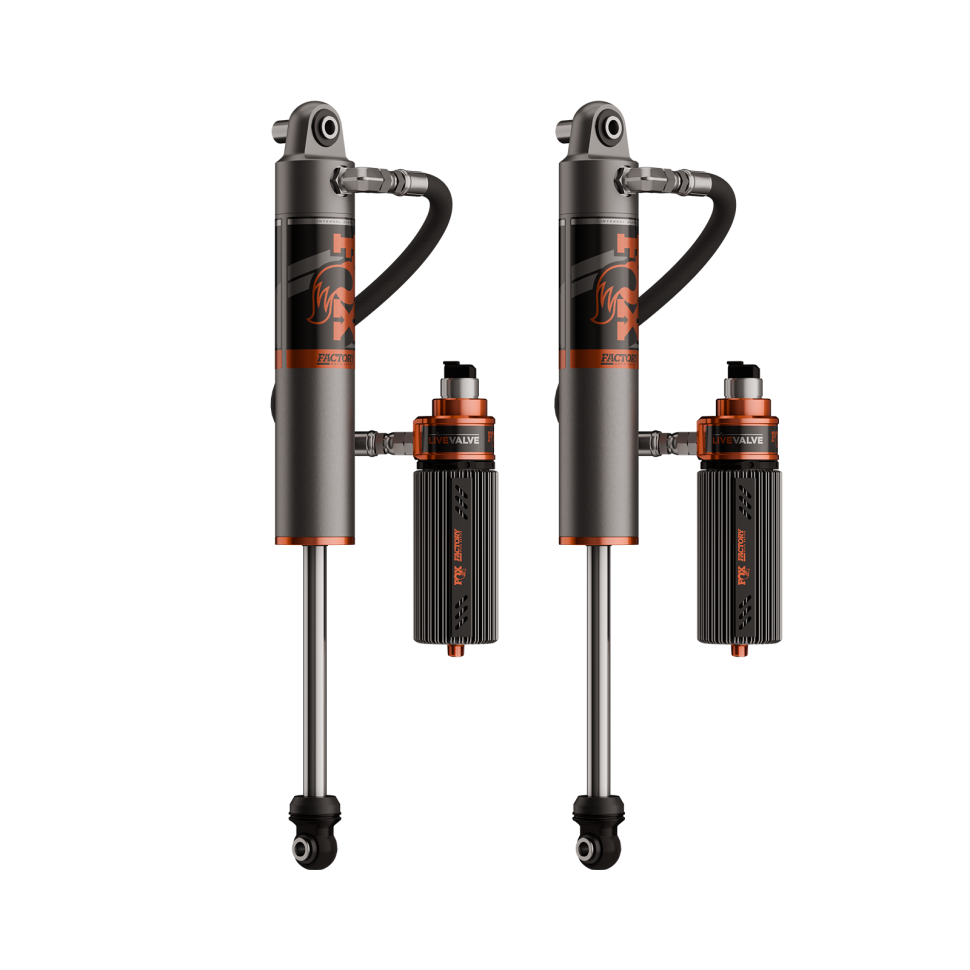 Комплект регулируемых амортизаторов с резервуаром Jeep Wrangler JK/JL 18-25 Live Valve 3.0 Lift 3.5-4.5" Fox 883-26-160 Комплект 4 шт.