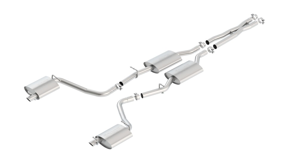 Выхлопная система Cat-Back Dodge Challenger 15-23 S-Type Borla 140649