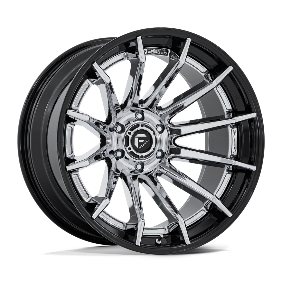 Колесный диск Fuel Off Road Burn Chrome W/Gloss Black Lip 22x12 ET-44 FC403PB22126344N