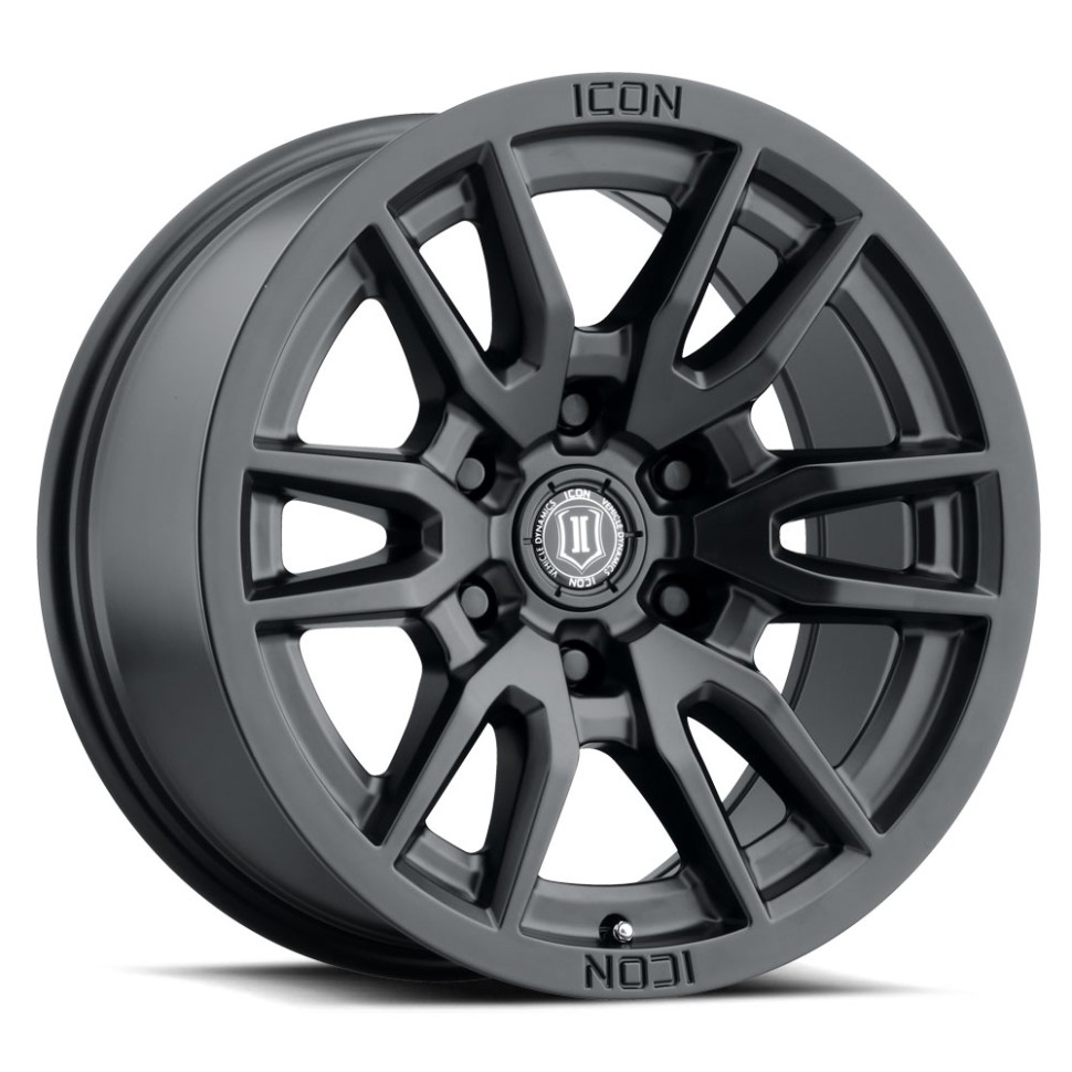Колесный диск Icon Vehicle Dynamics Vector 6 Satin Black 17x8.5 ET +25 2417859057SB