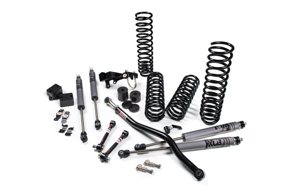 Лифт кит подвески 3.5" J-Venture Jeep Wrangler JK 07-18 4Door с амортизаторами FOX Adventure JKS JSPEC104KFA