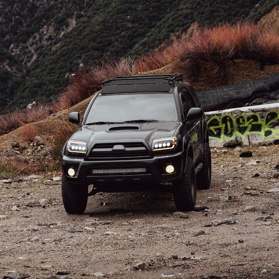 Комплект передніх Led фар Toyota 4Runner 03-09 NOVA-Series AlphaRex 880369