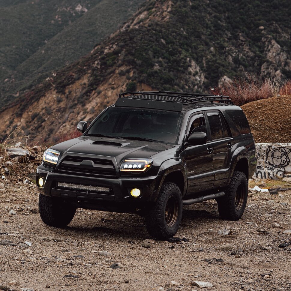 Комплект передніх Led фар Toyota 4Runner 03-09 NOVA-Series AlphaRex 880369