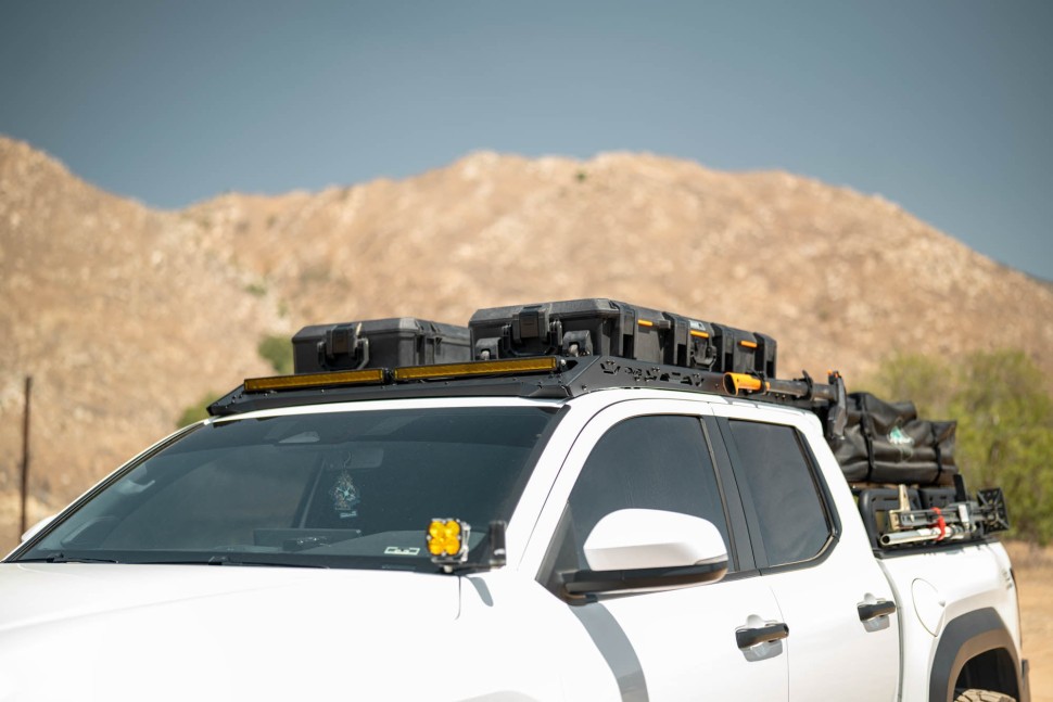 Кріплення для світла на багажник Toyota Tacoma 24-25 DV8 Offroad RRTT1-04L