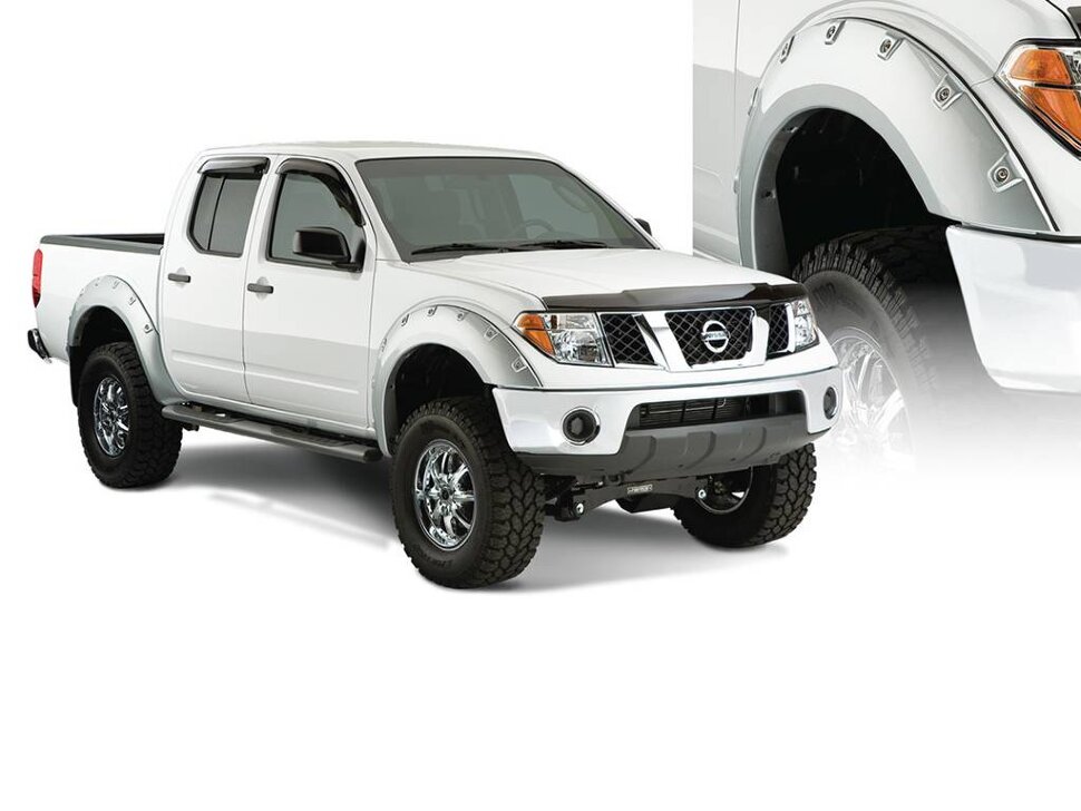 Bushwacker 71907-02 Pocket Style Boss Fender Flares Set 4 PC Nissan Frontier 05-20