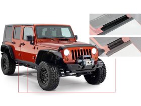 Накладки на пороги Jeep Wrangler JK 07-18 Trail Armor Bushwacker 14012