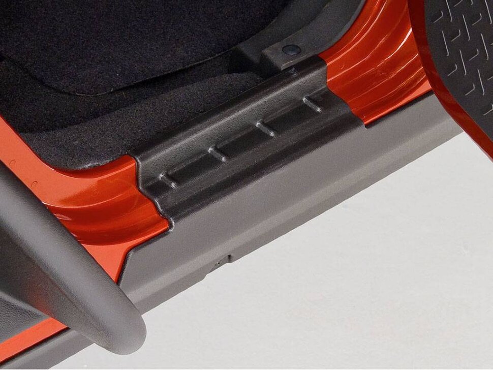 Накладки на пороги Jeep Wrangler JK 07-18 Trail Armor Bushwacker 14012