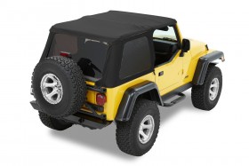М`який дах софт Топ Jeep Wrangler TJ 97-06 (Black Diamond) Trektop Bestop 5682035