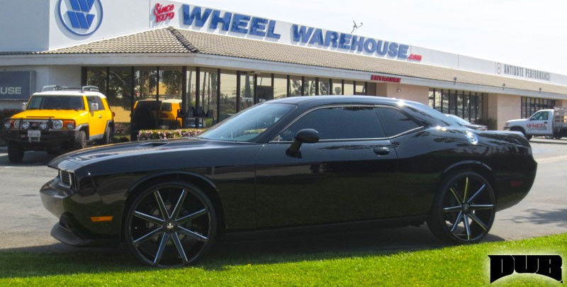 DUB Wheels S109229552+32 Push S109 Wheel Gloss Black Milled 22x9.5 +32