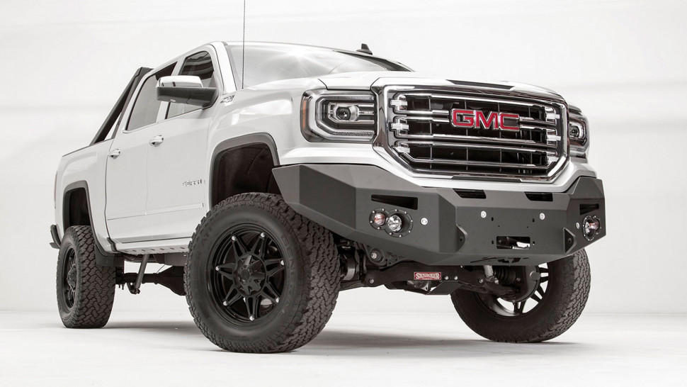 Fab Fours GS16-F3951-1 Premium Front Bumper GMC Sierra 1500 16-18