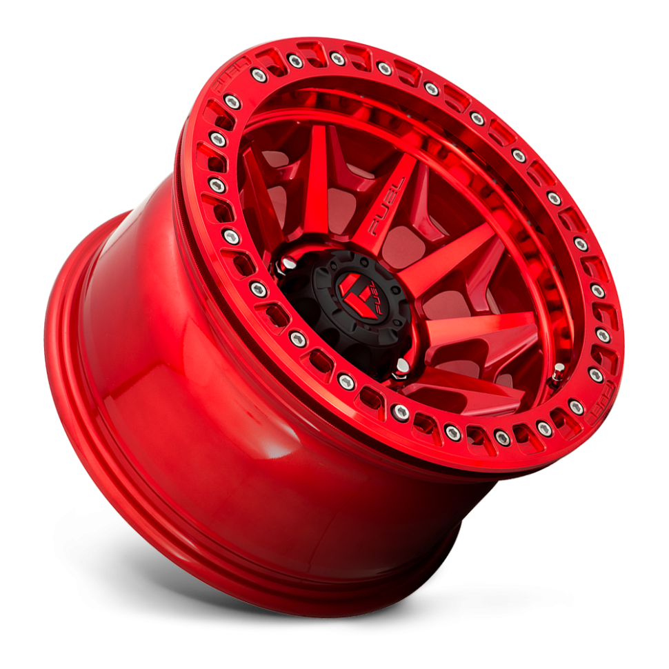 Fuel Off Road D11317908945 Covert Beadlock Wheel Candy Red 17x9 -15