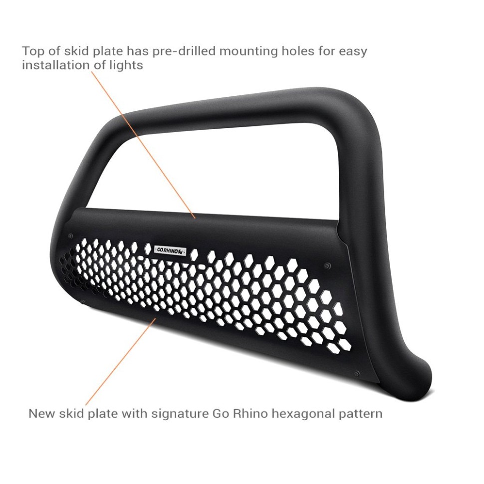 Кенгурятник с креплениями Chevrolet Silverado/GMC Sierra 1500 Avalanche/Suburban 1500/Tahoe 07-14 RC2 Go Rhino 55216T