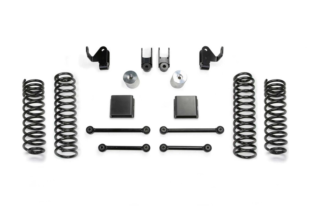 Fabtech K4192 Suspension Lift Kit Lift 3" Jeep Gladiator JT 20-24