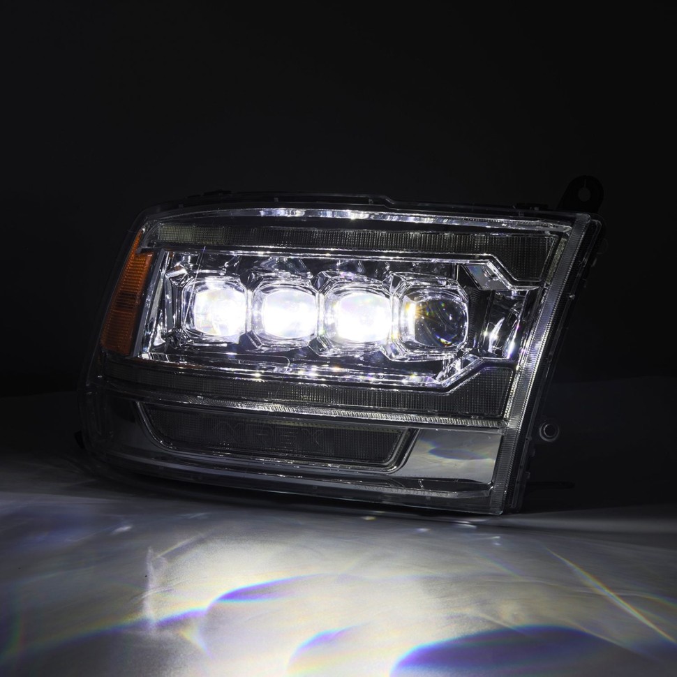 Комплект передних Led фар Dodge Ram 1500/2500/3500/4500/5500 09-18 NOVA-Series AlphaRex 880556