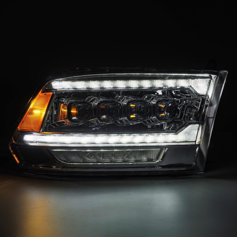 Комплект передних Led фар Dodge Ram 1500/2500/3500/4500/5500 09-18 NOVA-Series AlphaRex 880556