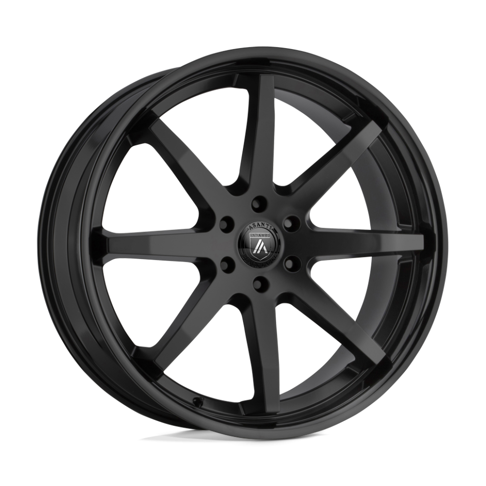 Колесный диск Asanti Wheels Kaiser Satin Black W/Gloss Black Lip 22x9.5 ET+30 ABL32-22952730