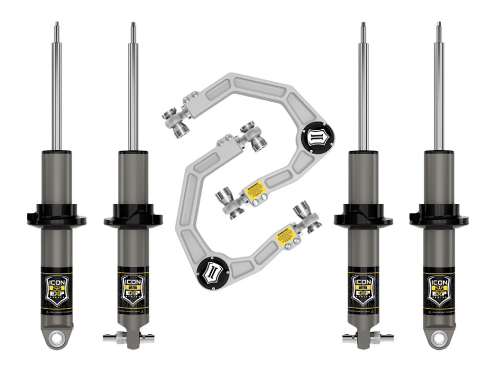 Icon Vehicle Dynamics K40012 Stage 2 Suspension Lift Kit Lift 0-2" Ford Bronco 21-26