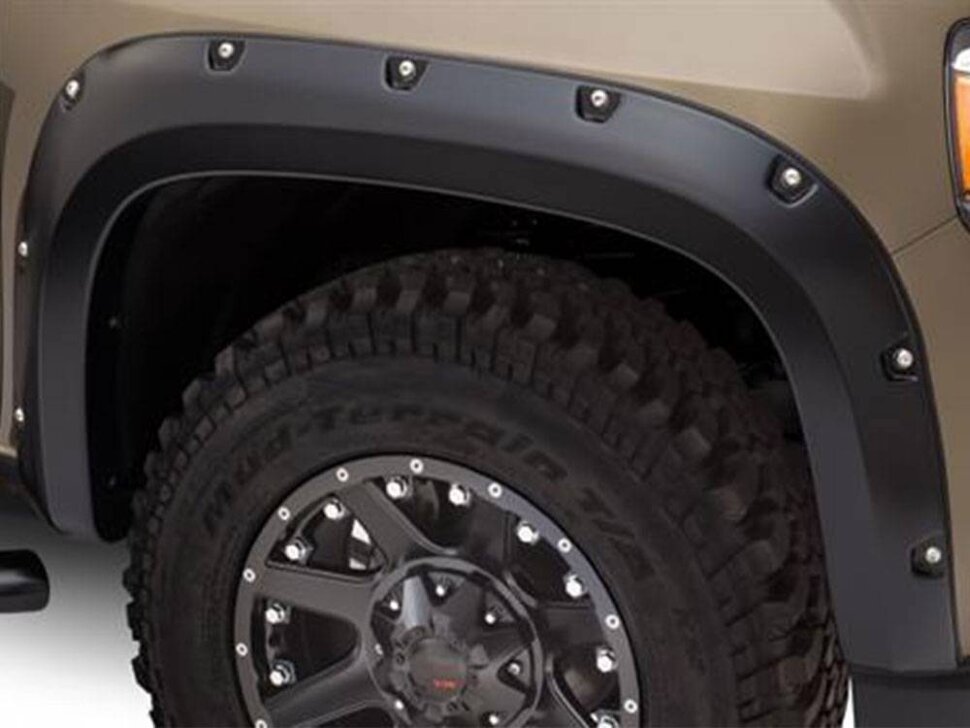 Bushwacker 40971-02 Pocket Style Fender Flares Set 4 PC GMC Canyon 15-20