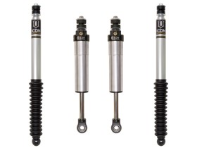 Icon Vehicle Dynamics K53081 2.5 Series 4Pc Suspension Dampers Lift 0-2" Toyota Land Cruiser 100 98-07
