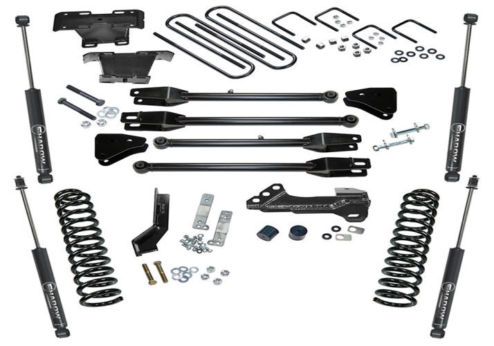 Superlift K166 Suspension Lift Kit 4" Ford F-250/F-350 17-22 (Shadow Shocks)