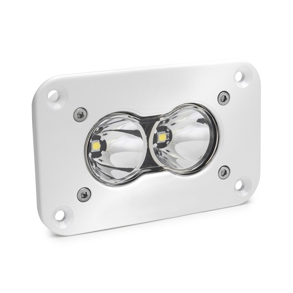 Дополнительная LED фара скрытого монтажа 1.76x2.93" Work/Scene S2 Pro Baja Designs 481006WT