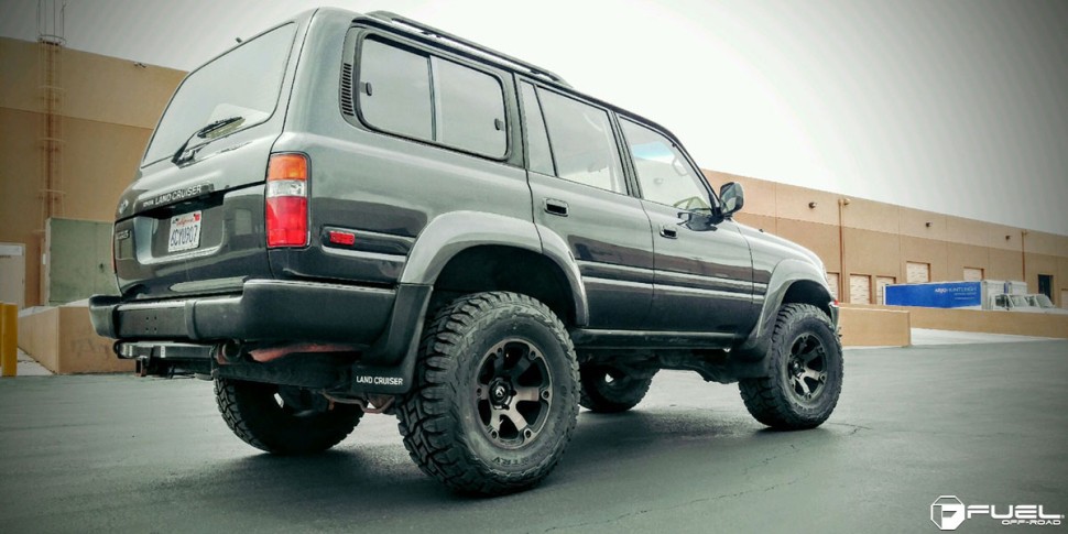 Fuel Off Road D56416808345 Beast Wheel Matte Black Double Dark Tint 16x8 +1