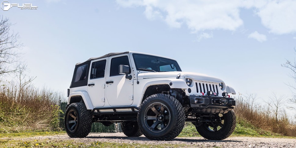 Fuel Off Road D56416808345 Beast Wheel Matte Black Double Dark Tint 16x8 +1