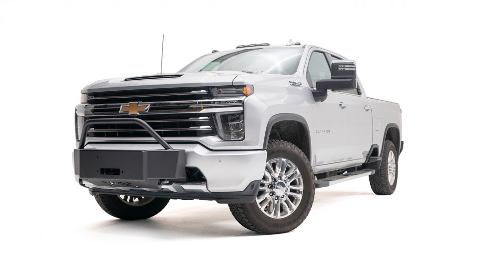 Fab Fours GM15-N3070-1 Winch Mount w/Full Guard Chevrolet Silverado 2500/3500 15-18