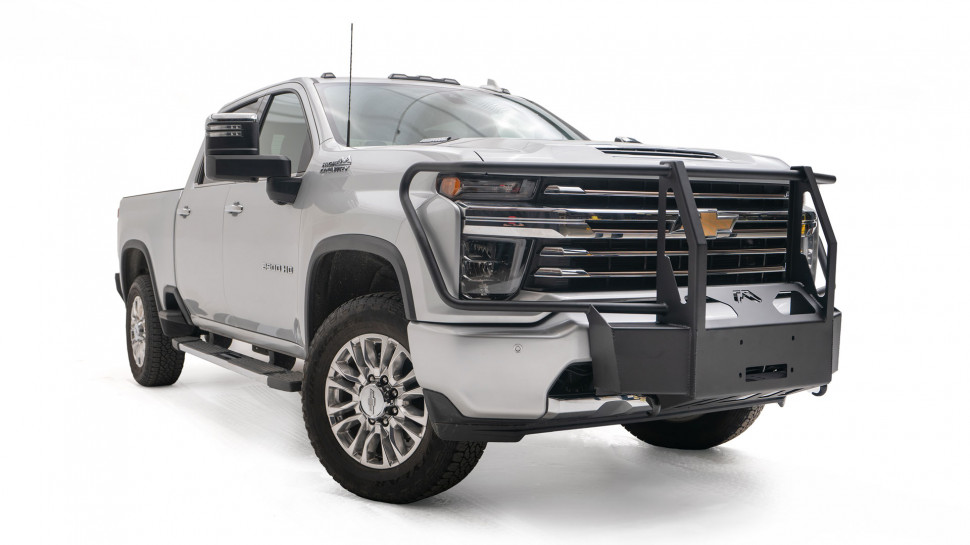 Fab Fours GM15-N3070-1 Winch Mount w/Full Guard Chevrolet Silverado 2500/3500 15-18