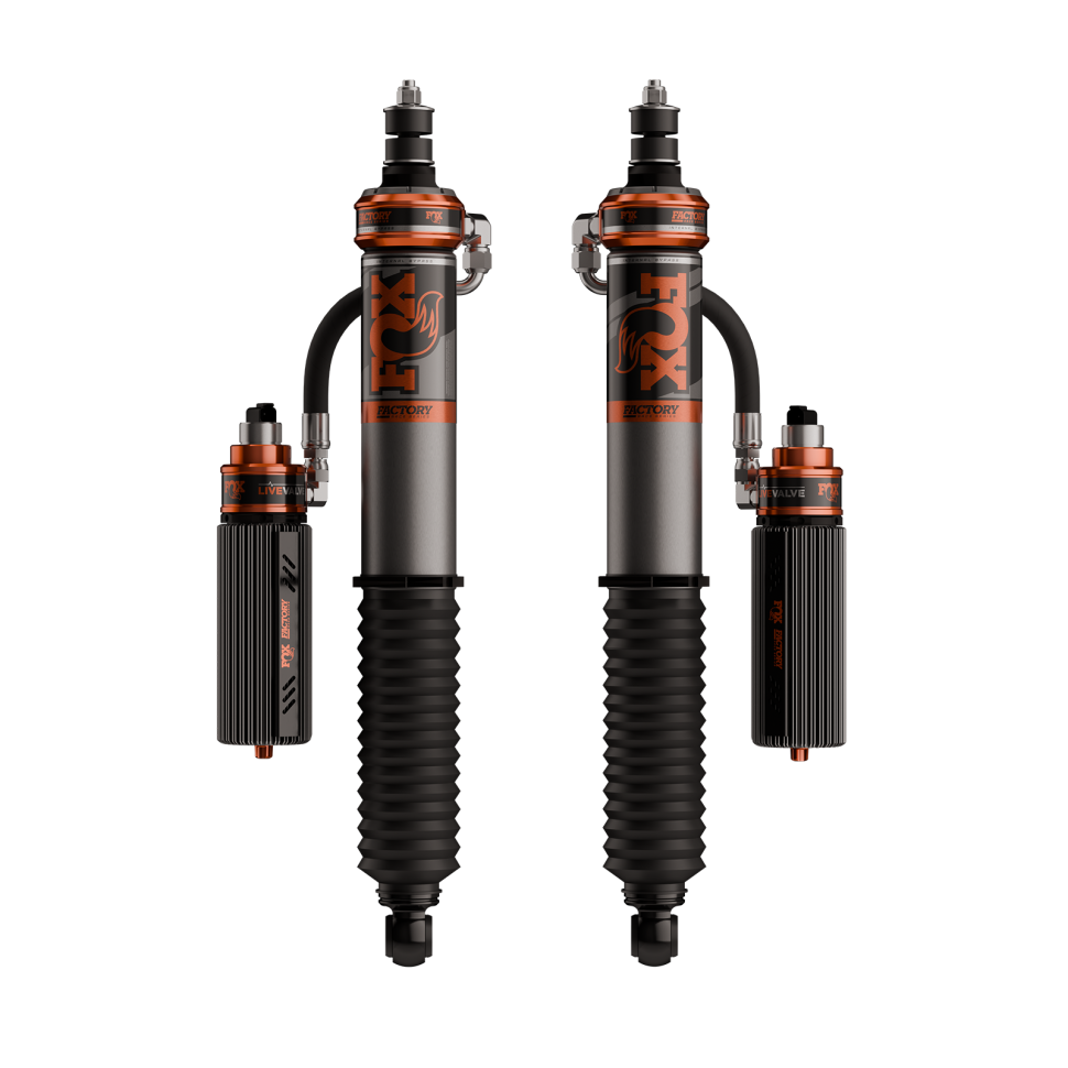 Комплект регулируемых амортизаторов с резервуаром Toyota Tacoma 24-25 Live Valve 3.2 Lift 2-3" Fox 883-06-259 Комплект 4 шт.