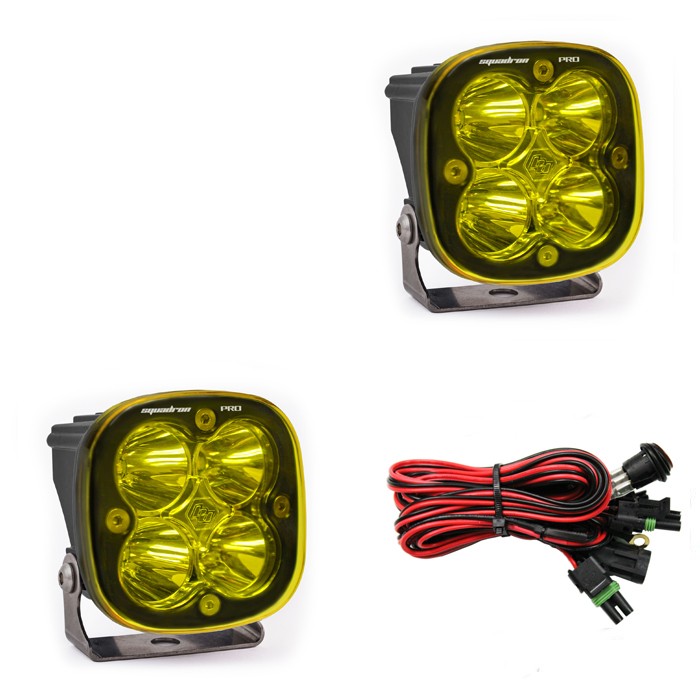 Дополнительные LED фары 3.07"x3.07" Дальний свет (пара) Squadron Pro LED Light Baja Designs 497811