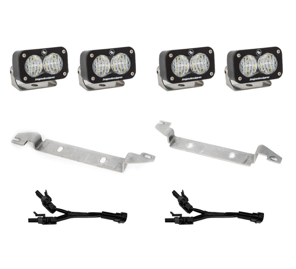 Baja Designs 448080 S2 Sport Fog Light Kit Toyota Tundra 22-23