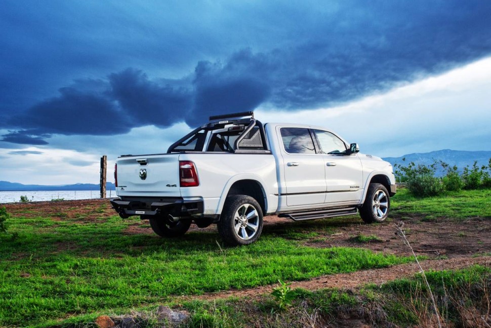 Подножки Dodge Ram 1500 19-22 Crew Cab Dominator Xtreme D1 Go Rhino D14306T