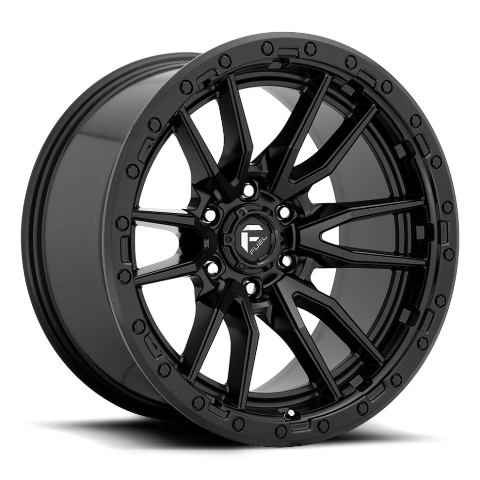 Fuel Off Road D67918909457 Rebel 6 Wheel Matte Black 18x9 +20