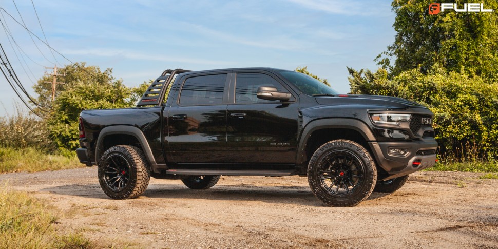 Fuel Off Road D67918909457 Rebel 6 Wheel Matte Black 18x9 +20