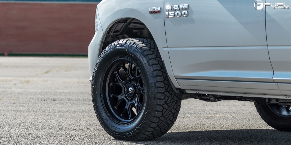 Колесный диск Fuel Off Road Tech Matte Black 20x10 ET-18 D6702000B447