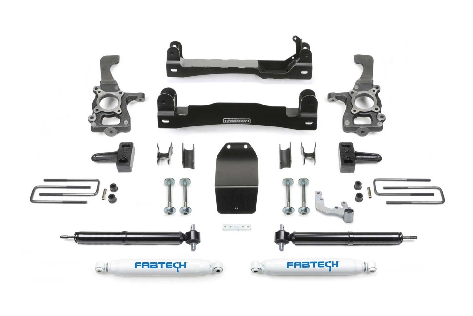 Базовый лифт комплект подвески Ford F-150 15-20 Lift 4" Fabtech K2193