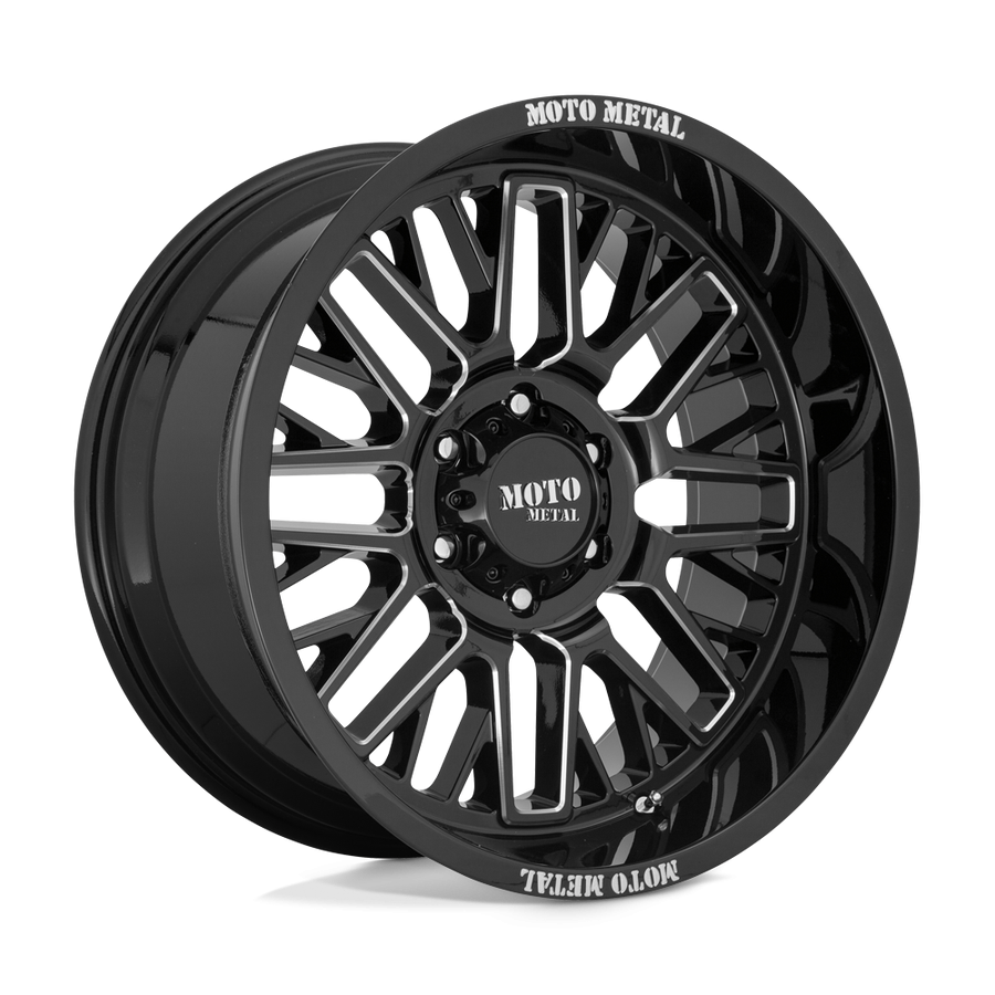 Колісний диск Moto Metal MO802 Gloss Black Milled 20x10 ET-18 MO80221063318N