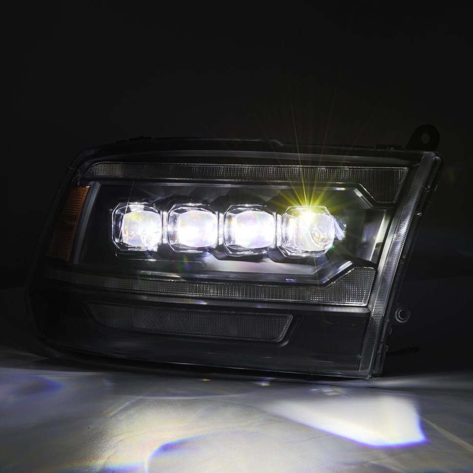 Комплект передних Led фар Dodge Ram 1500/2500/3500/4500/5500 09-18 NOVA-Series AlphaRex 880555