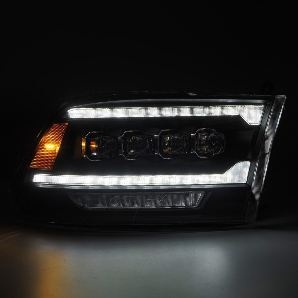 Комплект передних Led фар Dodge Ram 1500/2500/3500/4500/5500 09-18 NOVA-Series AlphaRex 880555