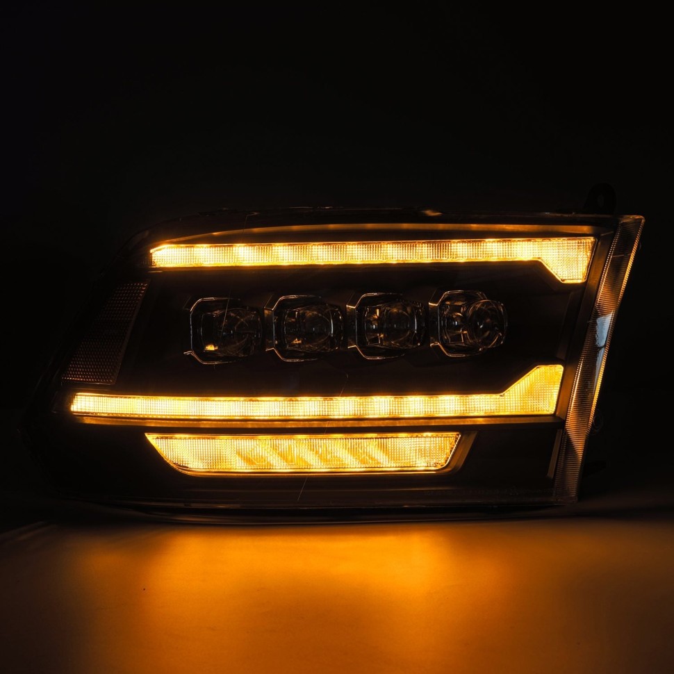 Комплект передних Led фар Dodge Ram 1500/2500/3500/4500/5500 09-18 NOVA-Series AlphaRex 880555