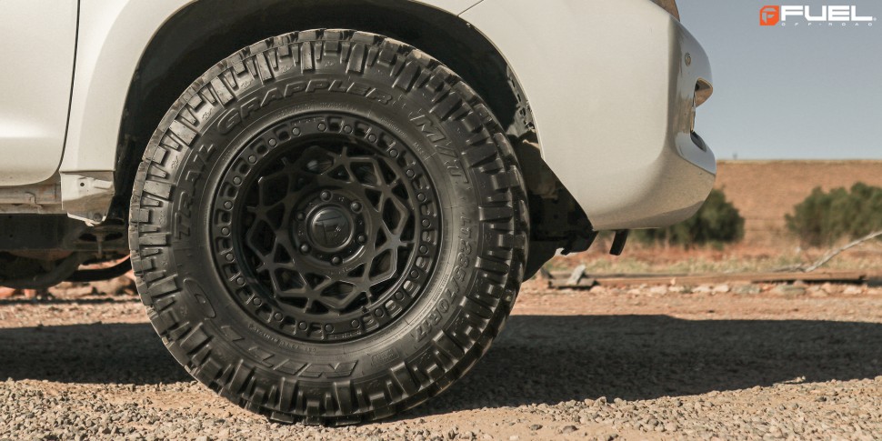 Колесный диск Fuel Off Road Unit Matte Black 17x9 ET+1 D78617909450