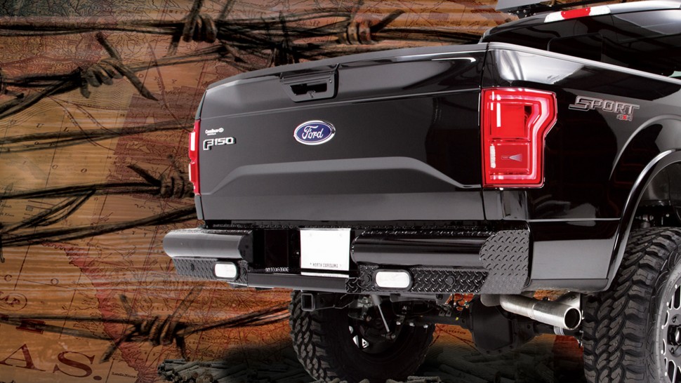 Fab Fours FF21-T5050-1 Rear Bumper Ford F-150 21-22