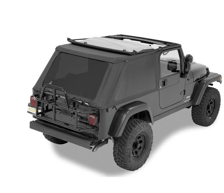 Мягкая крыша софт топ Jeep Wrangler TJ 04-06 (Black Twill) Trektop Bestop 5682135
