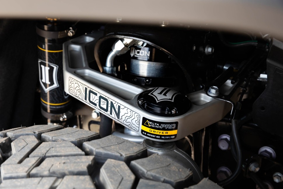 Комплект верхніх важелів підвіски Lexus GX550/Toyota Land Cruiser 250/Tacoma 24-26 Lift 0-3" Icon Vehicle Dynamics 58552DJ