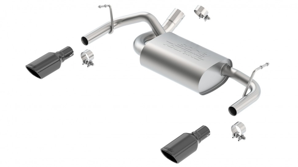 Выхлопная система Jeep Wrangler JK 12-18 Borla 11834BC