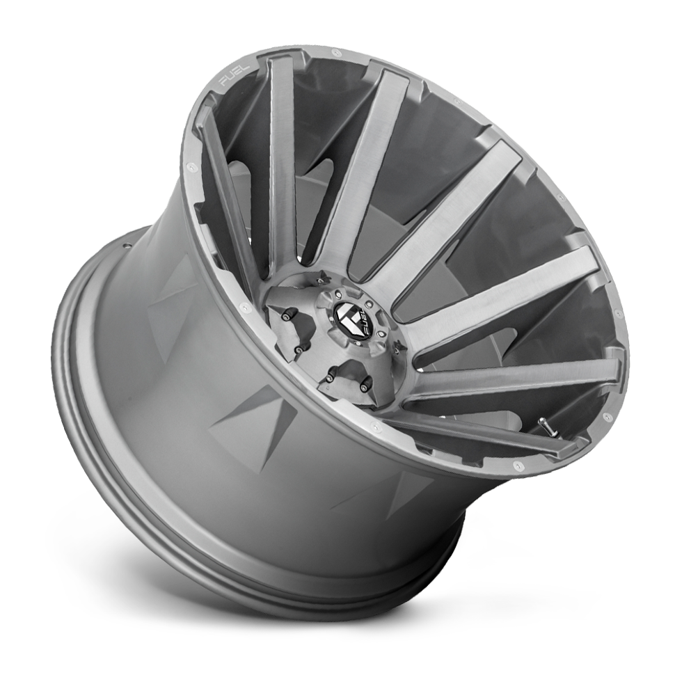 Колісний диск Fuel Off Road Contra Brushed Gun Metal Tinted Clear 20x10 ET-18 D71420001747