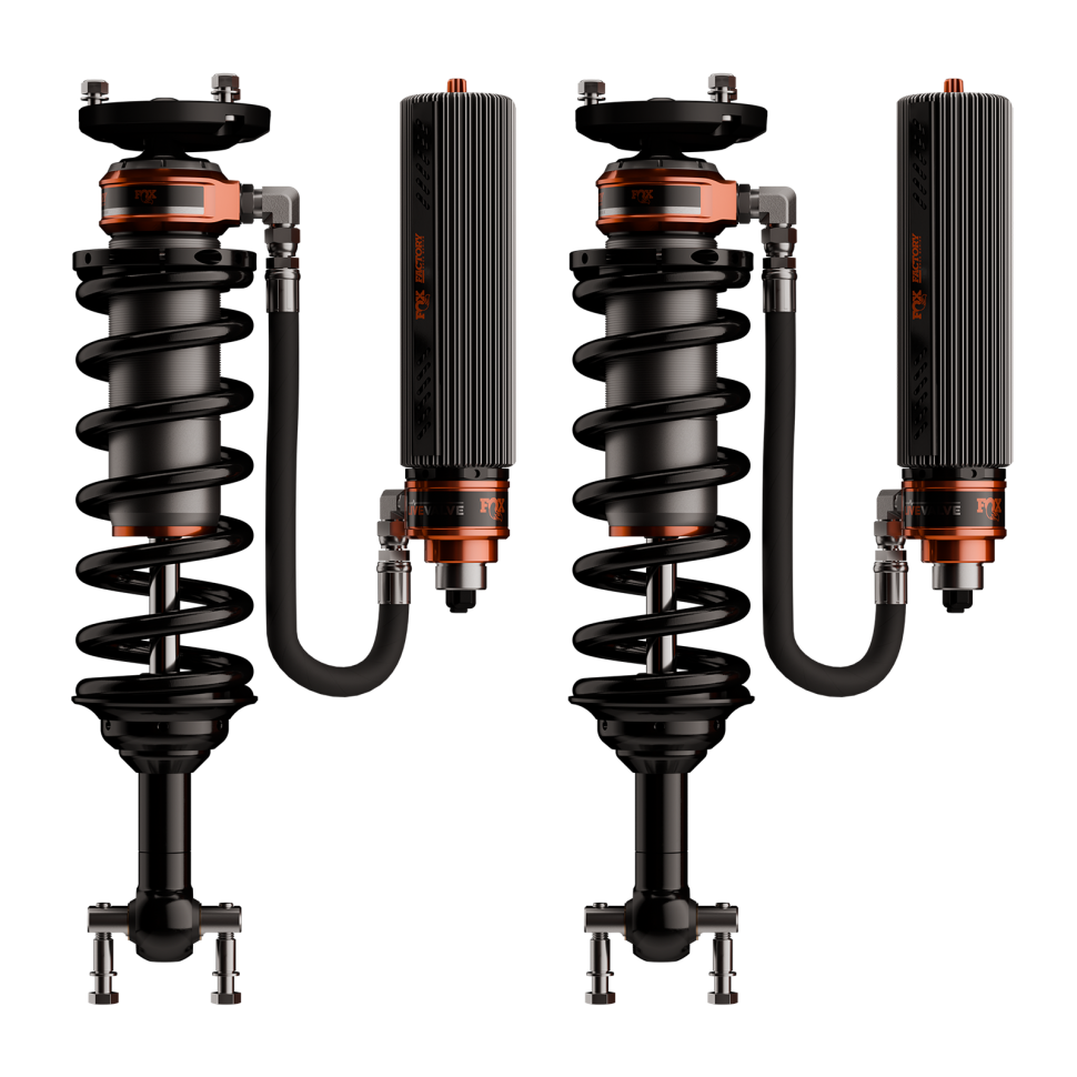 Комплект регульованих амортизаторів з резервуаром Ford F-150 24-25 Live Valve 3.2 Lift 2-2.5" Fox 883-06-257 Комплект 4 шт.