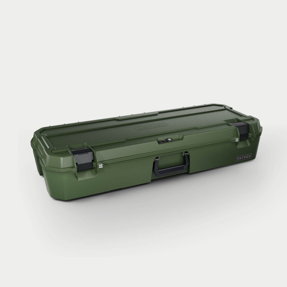 Decked A0030-MMAN-GRN Honcho 80 Storage Cases With Dividers Ranger Green