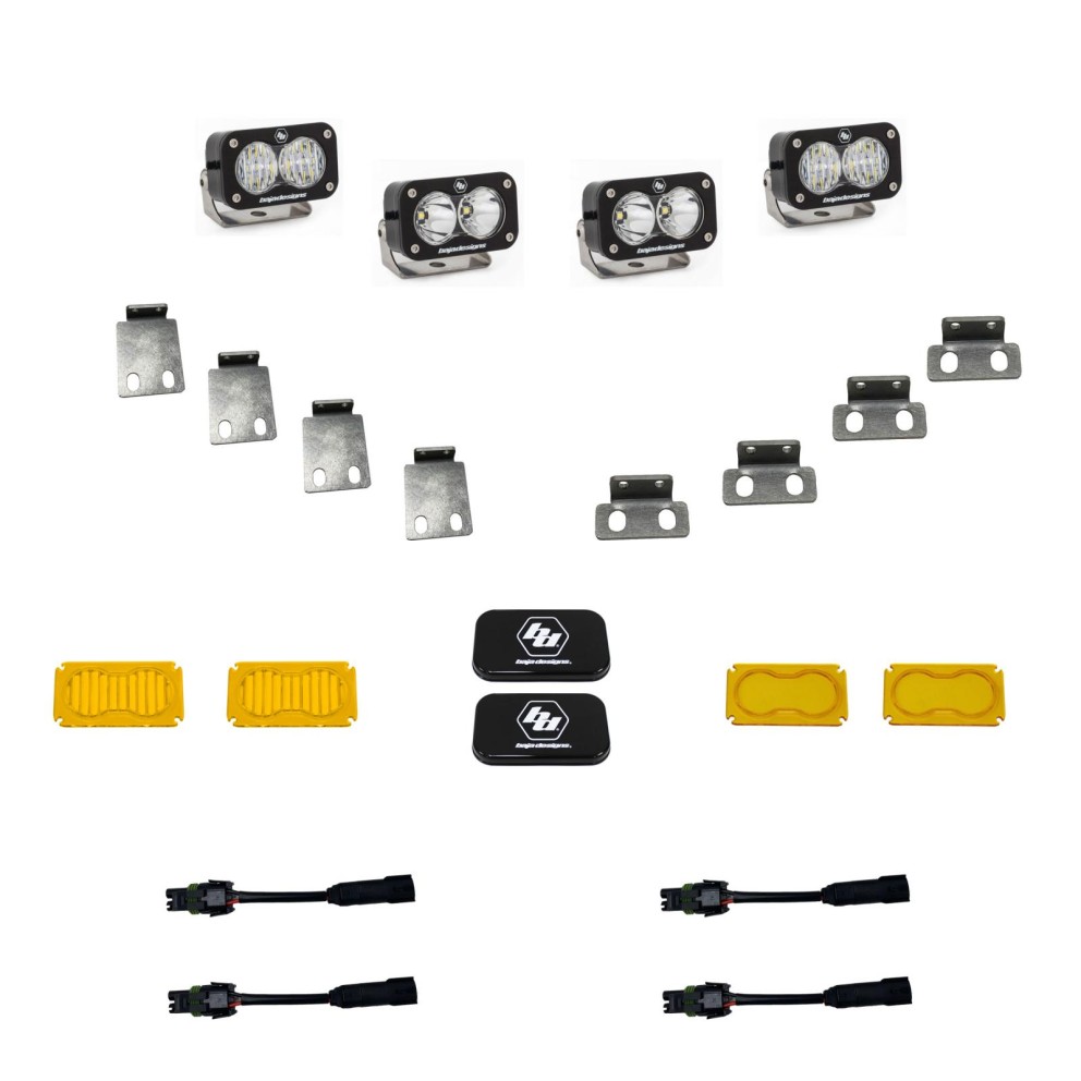 Baja Designs 448053 S2 Pro Fog Light Kit Ford F-150 21-23 Raptor
